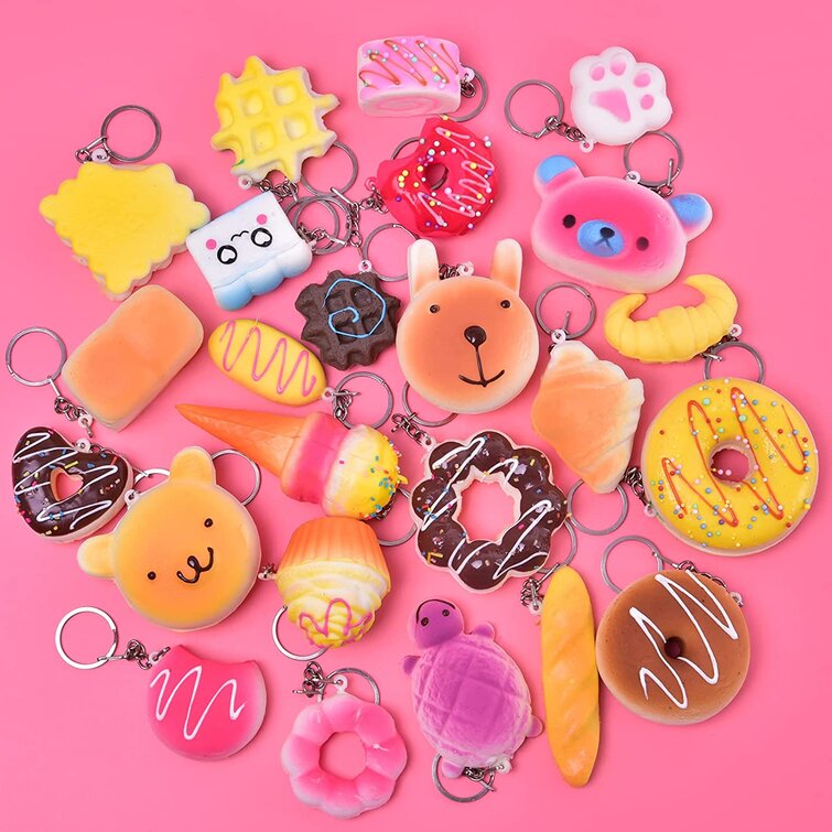 Fun Little Toys 24 Piece Adorable Keychain Christmas Advent